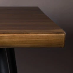 Eettafel Walnoot Hout -Zuiver Verkoop dutchbone alagon eettafel walnoothout 160x90cm 05 1