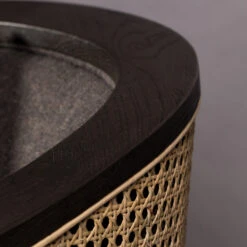 Draaibare Fauteuil Rotan Webbing -Zuiver Verkoop dutchbone amaron webbing draaifauteuil 9