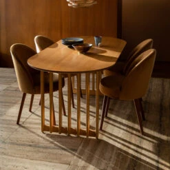 Ovale Eettafel Uitschuifbaar -Zuiver Verkoop dutchbone barlet walnut ovale eettafel uitschuifbaar 08