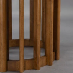 Ronde Eettafel Hout 120 Cm -Zuiver Verkoop dutchbone barlet walnut ronde eettafel 120 cm 03