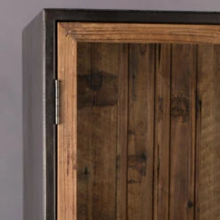 Houten Vitrinekast Industrieel -Zuiver Verkoop dutchbone berlin houten vitrinekast industrieel 05