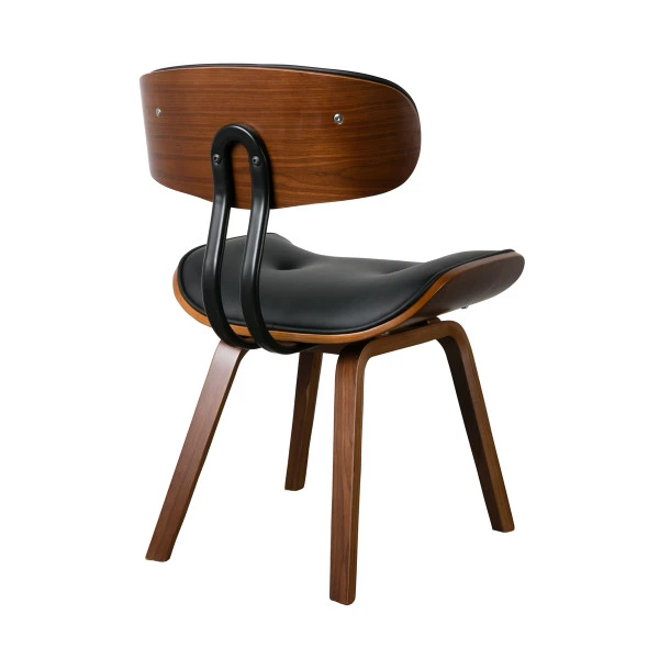 Vintage Stoel Leer 5 Vintage Stoel Leer - Afbeelding 3