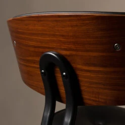 Vintage Stoel Leer 20 Vintage Stoel Leer -Zuiver Verkoop dutchbone blackwood eetstoel hout leer 09