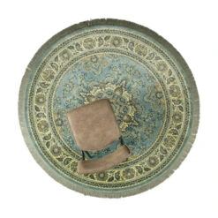 Rond Retro Vloerkleed -Zuiver Verkoop dutchbone bodega 175 rond retro vloerkleed 02