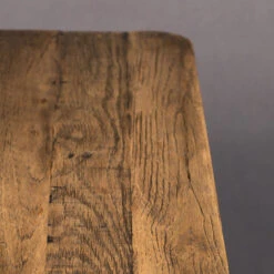 Bistrotafel Vierkant Hout -Zuiver Verkoop dutchbone braza eettafel metaal vierkant bruin 03 1