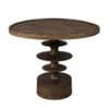 Ronde Salontafel Walnoot -Zuiver Verkoop dutchbone cath walnut ronde salontafel walnoot 01