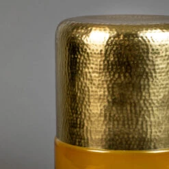 Gouden Bijzettafel Met Glas -Zuiver Verkoop dutchbone cave gouden bijzettafel met glas 03