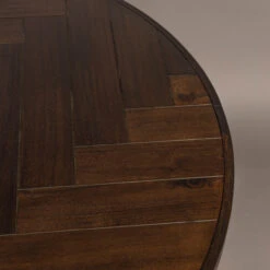 Ronde Eettafel Visgraat -Zuiver Verkoop dutchbone class ronde eettafel visgraat 02