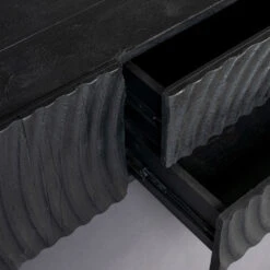 Zwart Tv-meubel Houtsnijwerk -Zuiver Verkoop dutchbone coals zwart tv meubel houtsnijwerk 03