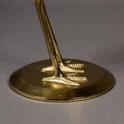 Vogelfiguur Bijzettafel -Zuiver Verkoop dutchbone crane vogelfiguur bijzettafel goud 05 1