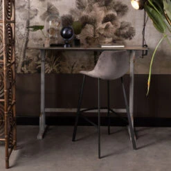 Grijze Ijzeren Bartafel -Zuiver Verkoop dutchbone declan grijze ijzeren bartafel 01