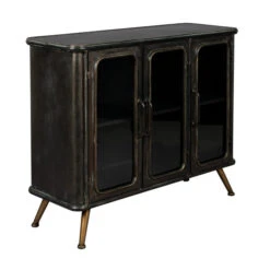 Dressoir Vintage Metaal 13 Dressoir Vintage Metaal -Zuiver Verkoop dutchbone denza vintage metalen dressoir 3