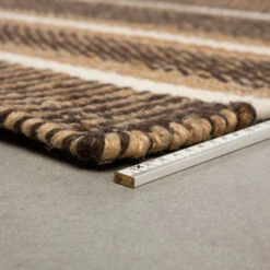 Vloerkleed Naturel Bruin Jute -Zuiver Verkoop dutchbone djahe vloerkleed naturel bruin jute 06