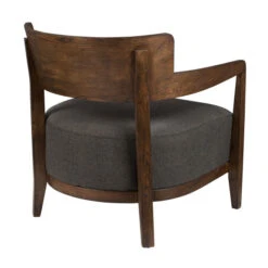 Houten Fauteuil Retro Design -Zuiver Verkoop dutchbone duran houten design fauteuil 4