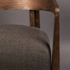 Houten Fauteuil Retro Design -Zuiver Verkoop dutchbone duran houten design fauteuil 7