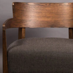 Houten Fauteuil Retro Design -Zuiver Verkoop dutchbone duran houten design fauteuil 9