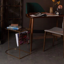 Glazen Bijzettafel -Zuiver Verkoop dutchbone eileen glazen bijzettafel 01