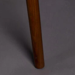 Vintage Bureau Met Groen Fluweel -Zuiver Verkoop dutchbone finn essenhouten bureau 05