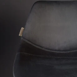 Lage Fluwelen Barstoel -Zuiver Verkoop dutchbone franky lage fluwelen barstoel grijs 05 1