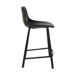 Lage Leren Barstoel -Zuiver Verkoop dutchbone franky lage leren barstoel 04