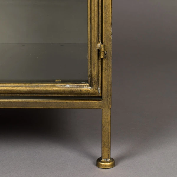 Vitrinekast Antiek Messing 11 Vitrinekast Antiek Messing - Afbeelding 9