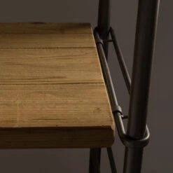 Vurenhouten Open Wandrek -Zuiver Verkoop dutchbone iron vurenhouten open wandrek 02