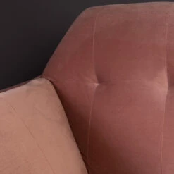 Retro Bankje Velvet -Zuiver Verkoop dutchbone kate fluwelen retro bank roze 07 1