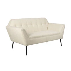 Retro Bankje Boucle -Zuiver Verkoop dutchbone kate retro bankje boucle 02