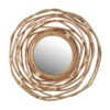 Rotan Spiegel Rond -Zuiver Verkoop dutchbone kubu raton spiegel 01