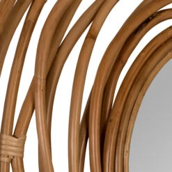 Rotan Spiegel Rond -Zuiver Verkoop dutchbone kubu raton spiegel 03