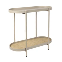Smalle Sidetable Beige Met Rotan -Zuiver Verkoop dutchbone lina houten wandtafeltje zwart 02