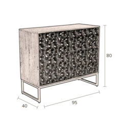 Kleurrijk Dressoir Mangohout 21 Kleurrijk Dressoir Mangohout -Zuiver Verkoop dutchbone meena kleurrijk dressoir mangohout 14