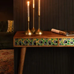 Kleurrijke Sidetable Mangohout -Zuiver Verkoop dutchbone meena kleurrijke sidetable mangohout 03 2