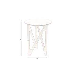 Bijzettafel Hout En Glas -Zuiver Verkoop dutchbone naia bijzettafel hout en glas 08