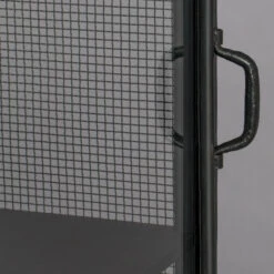 Vitrinekast Ovaal Zwart Staal -Zuiver Verkoop dutchbone oval ovale vitrine zwart metaal 06