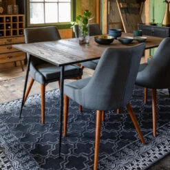 Eettafel Industrieel Design -Zuiver Verkoop dutchbone pepper eikenhouten eettafel 08