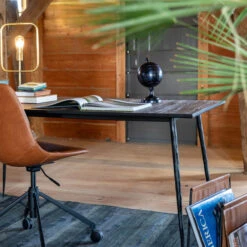 Eettafel Industrieel Design -Zuiver Verkoop dutchbone pepper eikenhouten eettafel 09