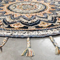 Kleurrijk Vloerkleed Rond -Zuiver Verkoop dutchbone pix kleurrijk vloerkleed rond 04