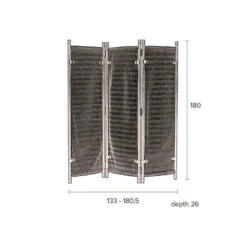 Kamerscherm Hout Met Stof -Zuiver Verkoop dutchbone riva vurenhouten opbergkist 07