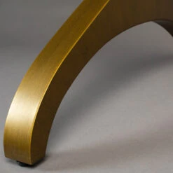 Eettafel Donker Glas Met Messing -Zuiver Verkoop dutchbone sansa eettafel messing met rookglas 9