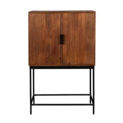 Mangohouten Kast Op Hoge Poten -Zuiver Verkoop dutchbone saroo mangohouten kast op hoge poten 2