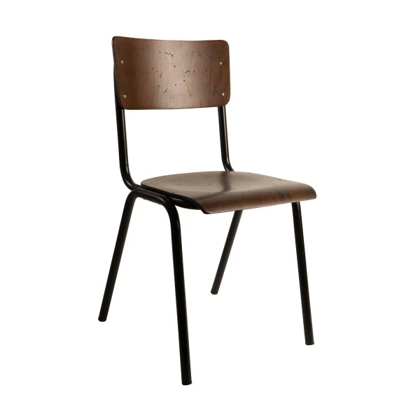 Vintage Schoolstoel Hout 3 Vintage Schoolstoel Hout