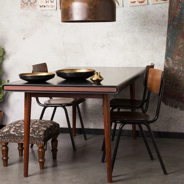 Vintage Schoolstoel Hout 6 Vintage Schoolstoel Hout - Afbeelding 4