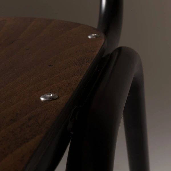 Vintage Schoolstoel Hout 10 Vintage Schoolstoel Hout - Afbeelding 8