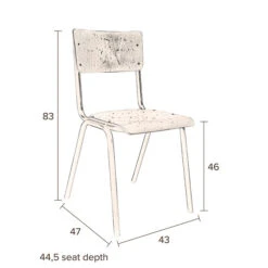 Vintage Schoolstoel Hout 21 Vintage Schoolstoel Hout -Zuiver Verkoop dutchbone scuola houten klaslokaalstoel 10