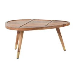Organische Salontafel Sheesham Hout -Zuiver Verkoop dutchbone sham houten koffietafelset sheesham 04