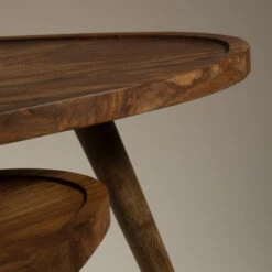 Organische Salontafel Sheesham Hout -Zuiver Verkoop dutchbone sham houten koffietafelset sheesham 06