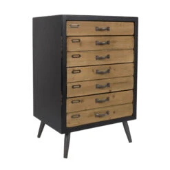 Halfhoge Ladekast -Zuiver Verkoop dutchbone sol halfhoge ladekast 02 1