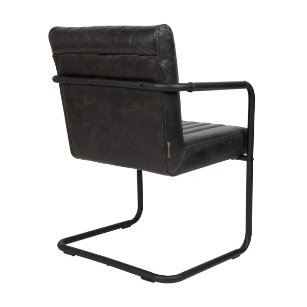 Leren Eetkamerstoel 5 Leren Eetkamerstoel - Afbeelding 3