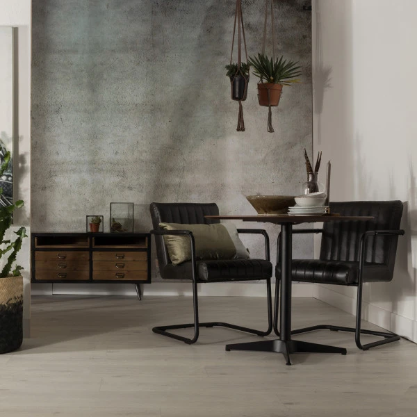 Leren Eetkamerstoel 7 Leren Eetkamerstoel - Afbeelding 5